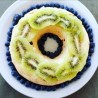 Tarta Fit, sin azúcar sin arina.