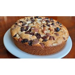 Bizcochuelo integral con frutos secos